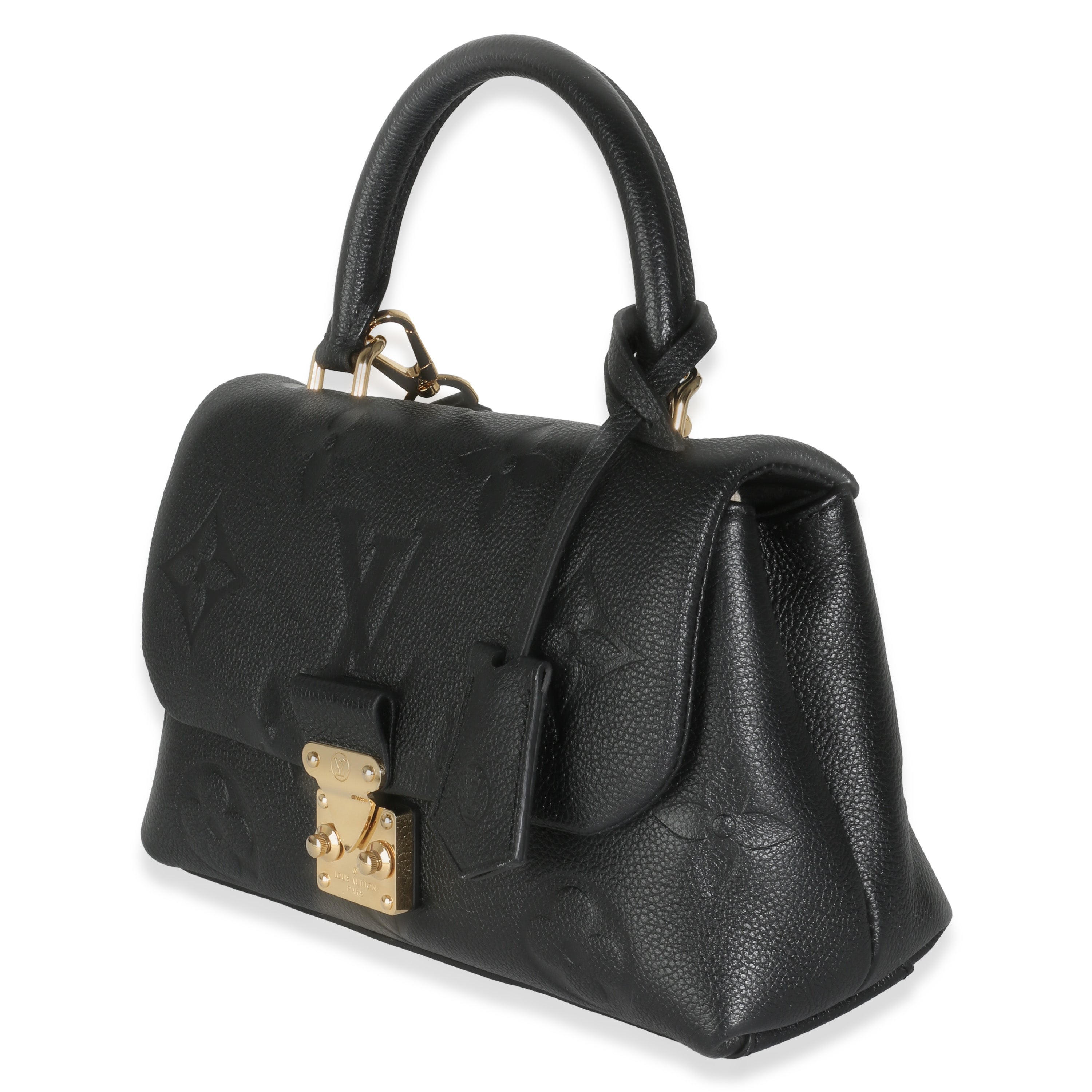 Louis Vuitton Black Giant Empreinte Madeleine BB