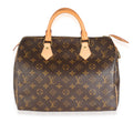 Louis Vuitton Monogram Canvas Speedy 30