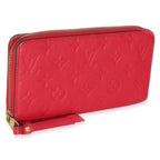 Louis Vuitton Cerise Monogram Empreinte Zippy Wallet