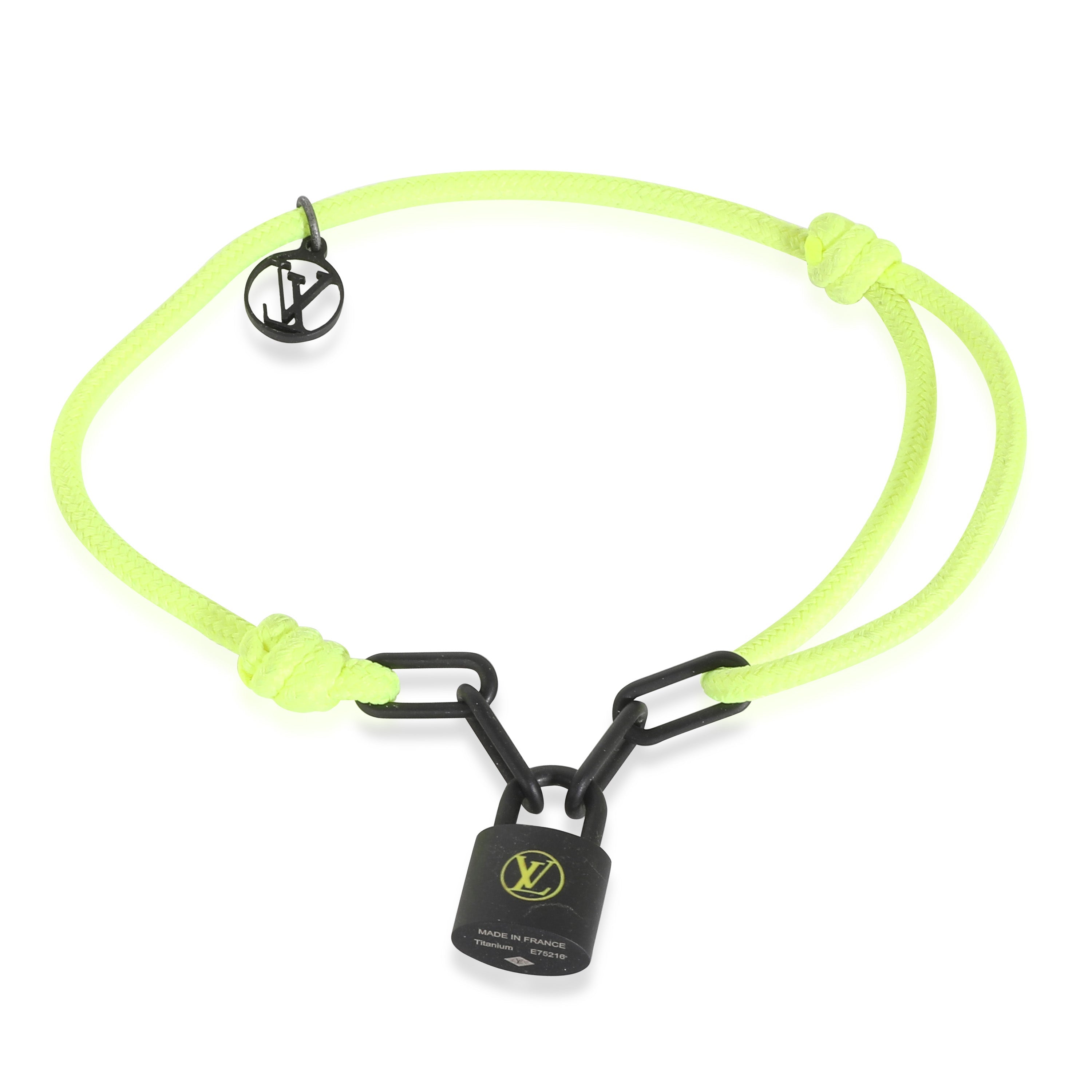 Louis Vuitton Lockit Bracelet in  Titanium