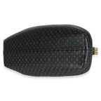 Louis Vuitton Black Calfskin Nanogram Monogram Clutch