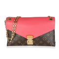 Louis Vuitton Rose Litchi Monogram Canvas Pallas Chain Bag