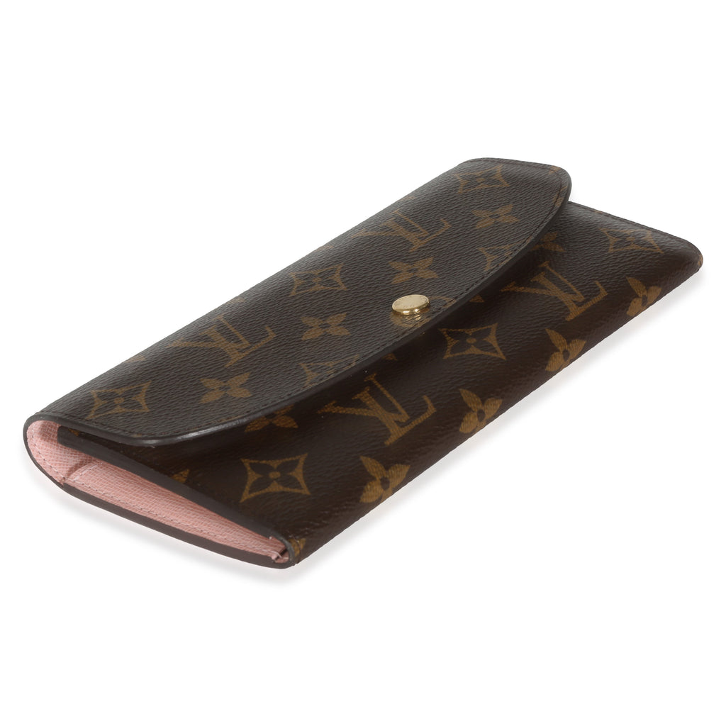 Louis Vuitton Rose Ballerine Monogram Canvas Emilie Wallet