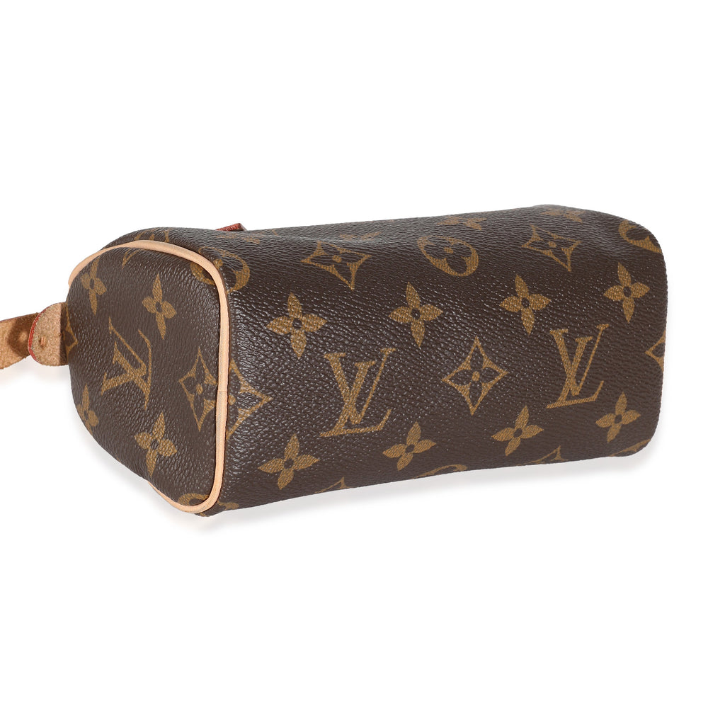Louis Vuitton Monogram Canvas Nano Speedy