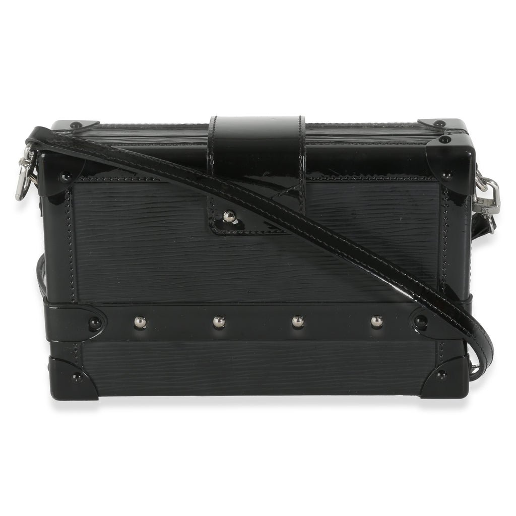 Louis Vuitton Black Epi Petite Malle