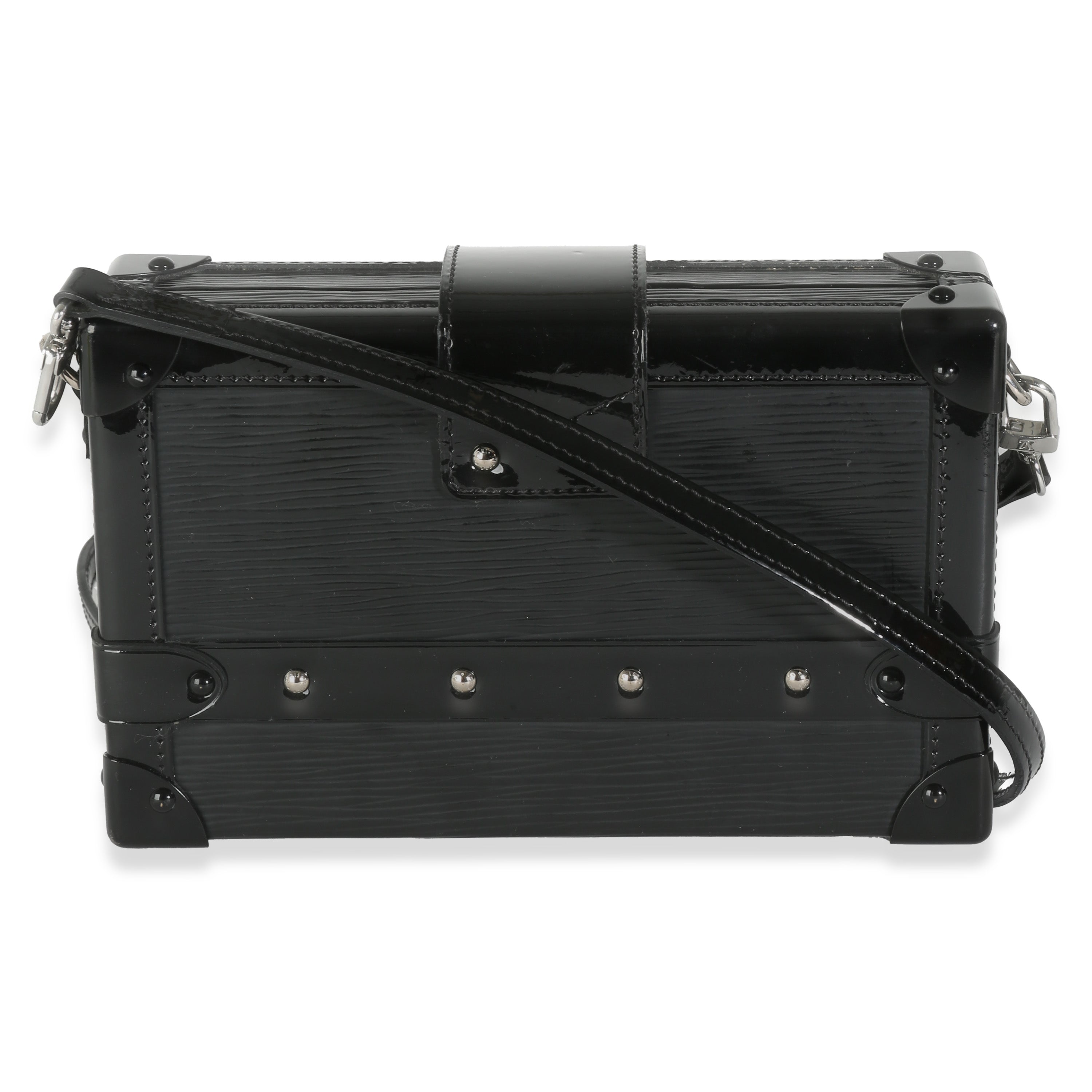 Louis Vuitton Black Epi Petite Malle