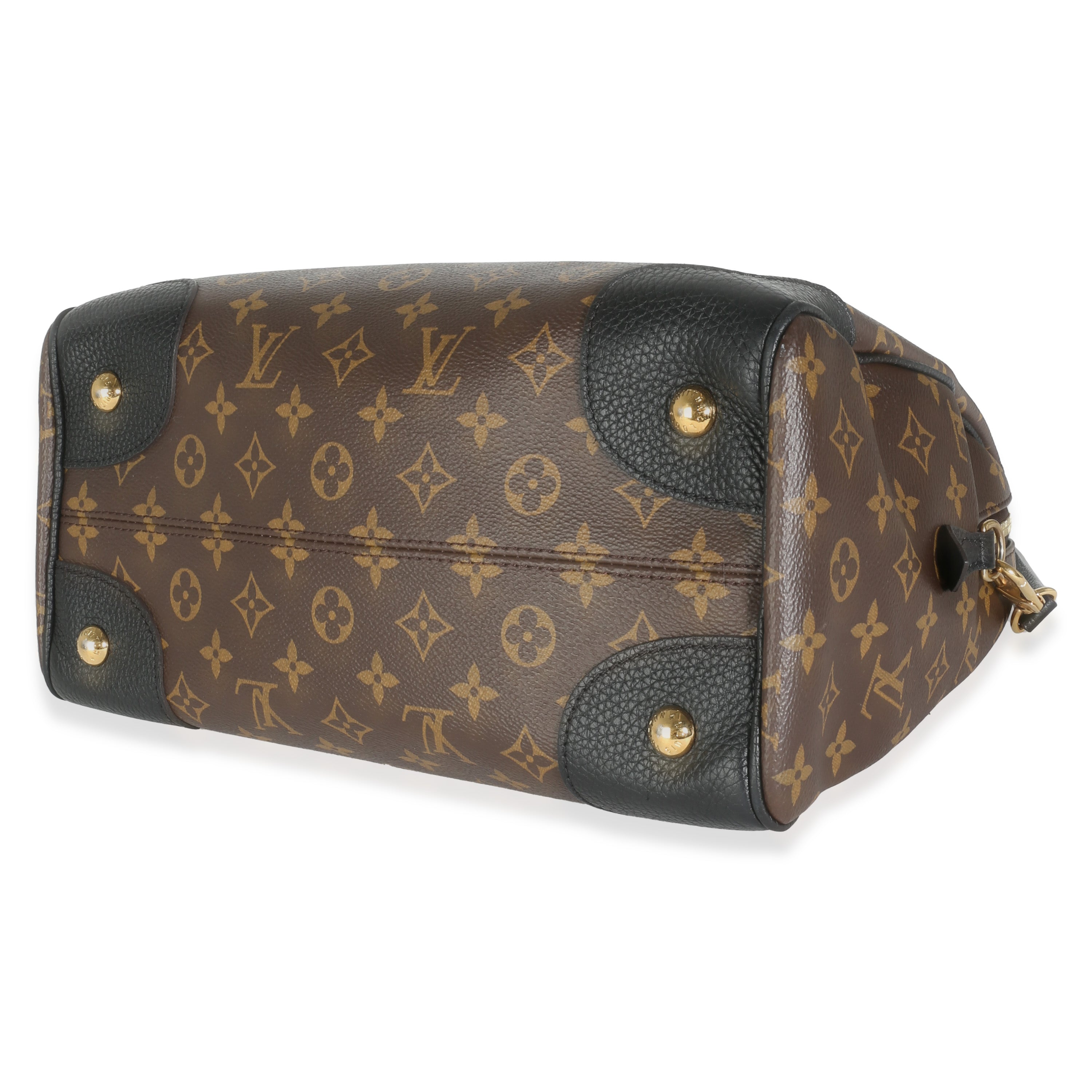 Louis Vuitton Black Monogram Canvas Retiro NM