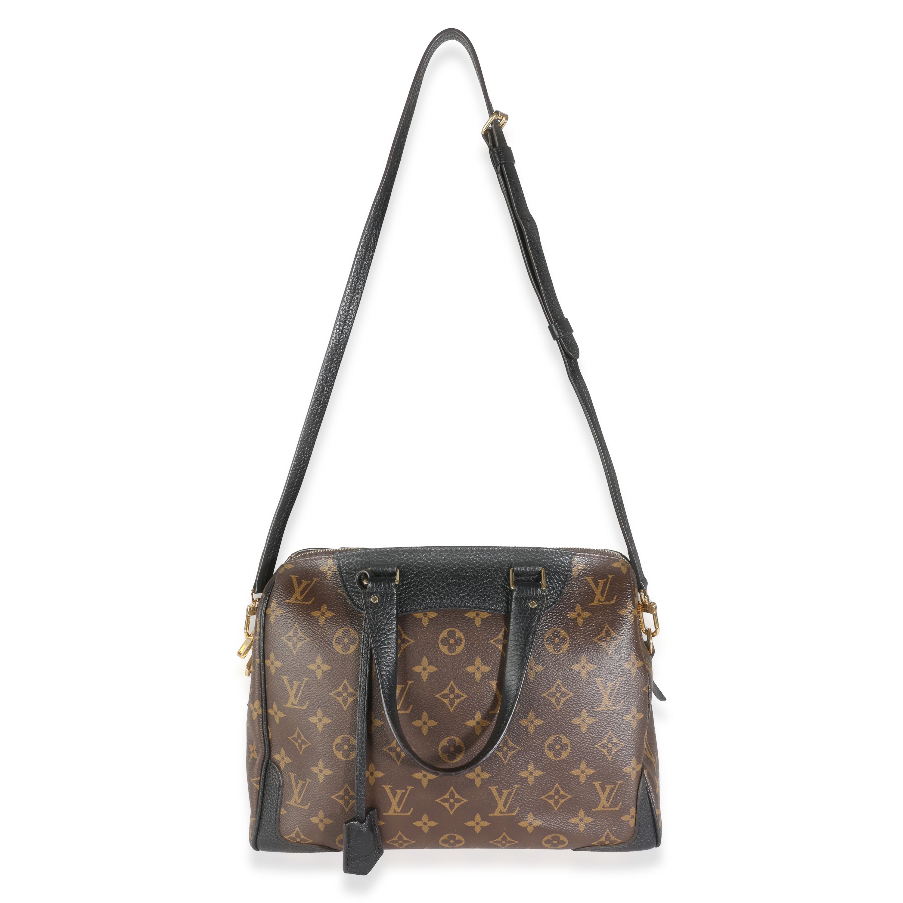 Louis Vuitton Black Monogram Canvas Retiro NM