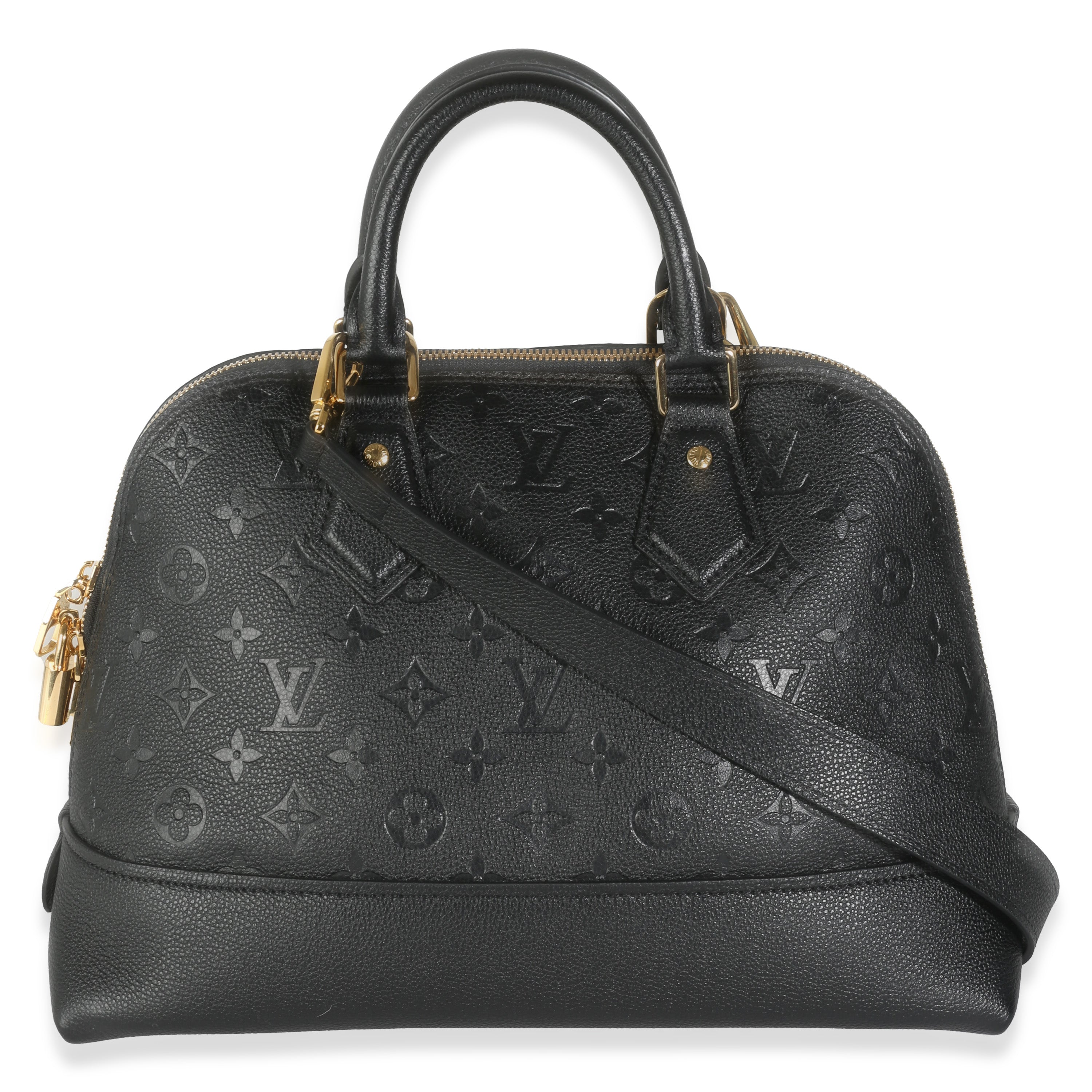 Louis Vuitton Black Monogram Empreinte Neo Alma PM
