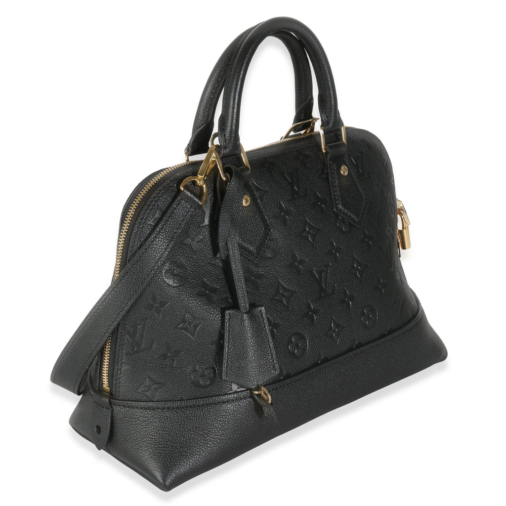 Louis Vuitton Black Monogram Empreinte Neo Alma PM