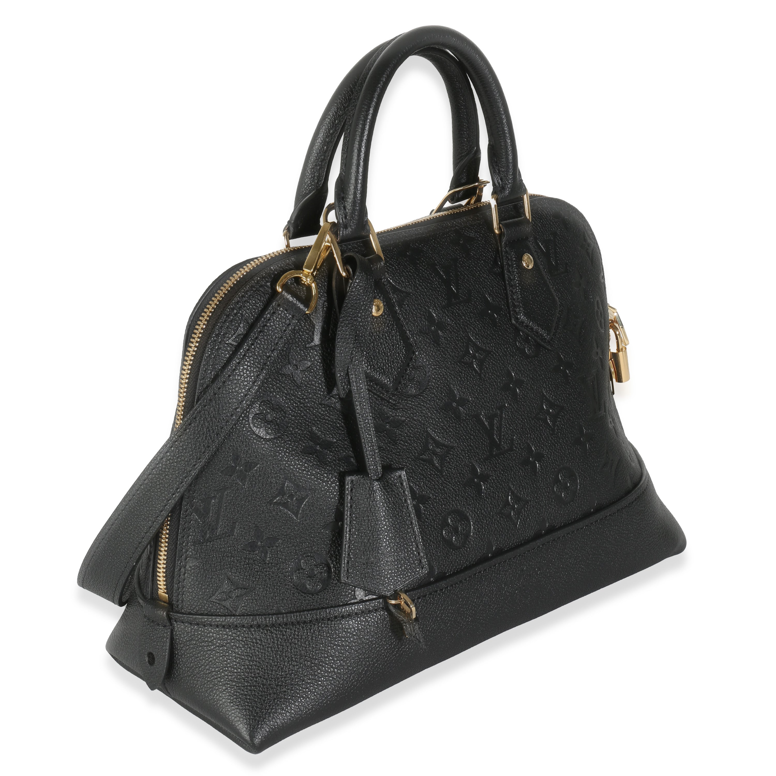 Louis Vuitton Black Monogram Empreinte Neo Alma PM