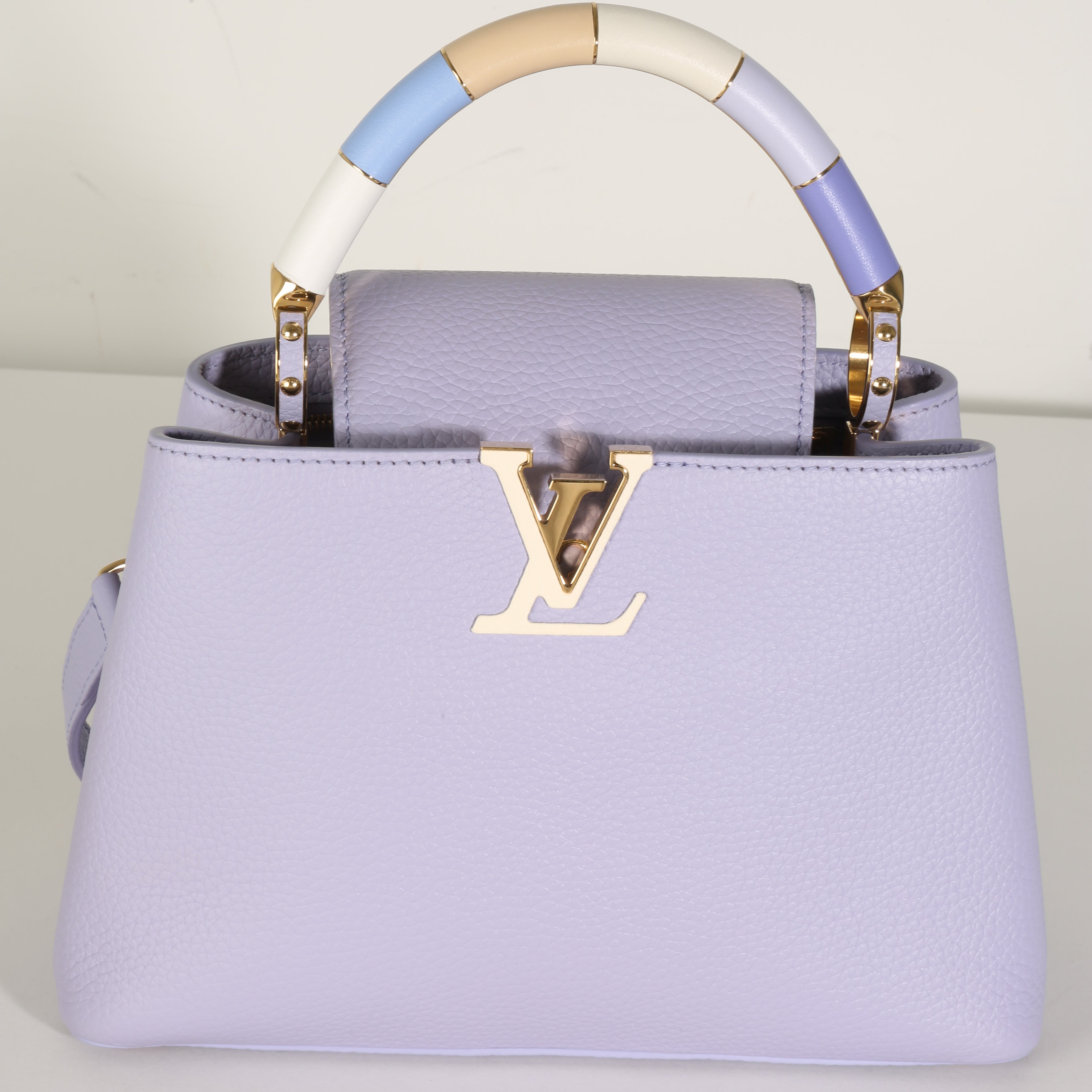 Louis Vuitton Iris Taurillon Kintsugi Capucines BB