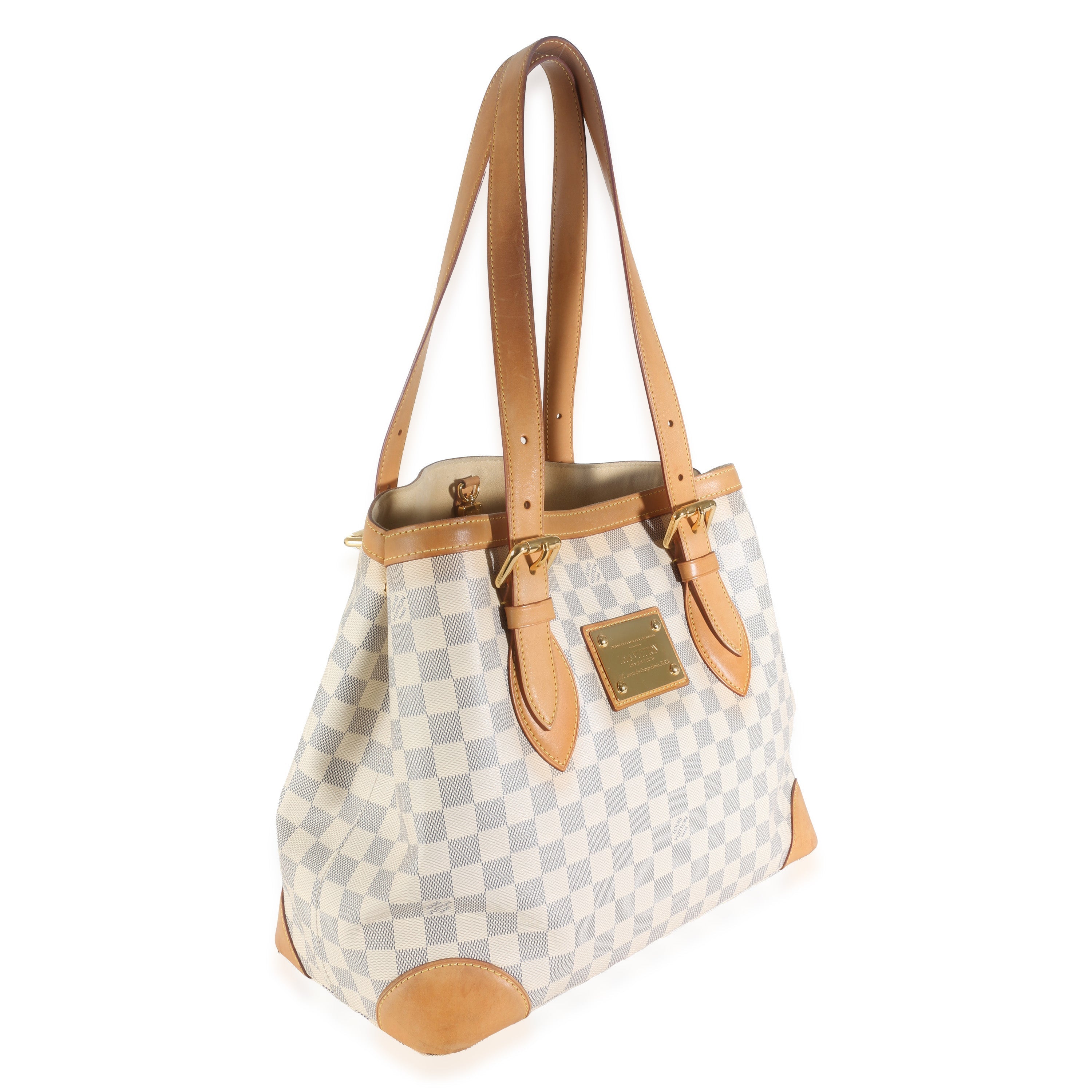 Louis Vuitton Damier Azur Canvas Hampstead GM