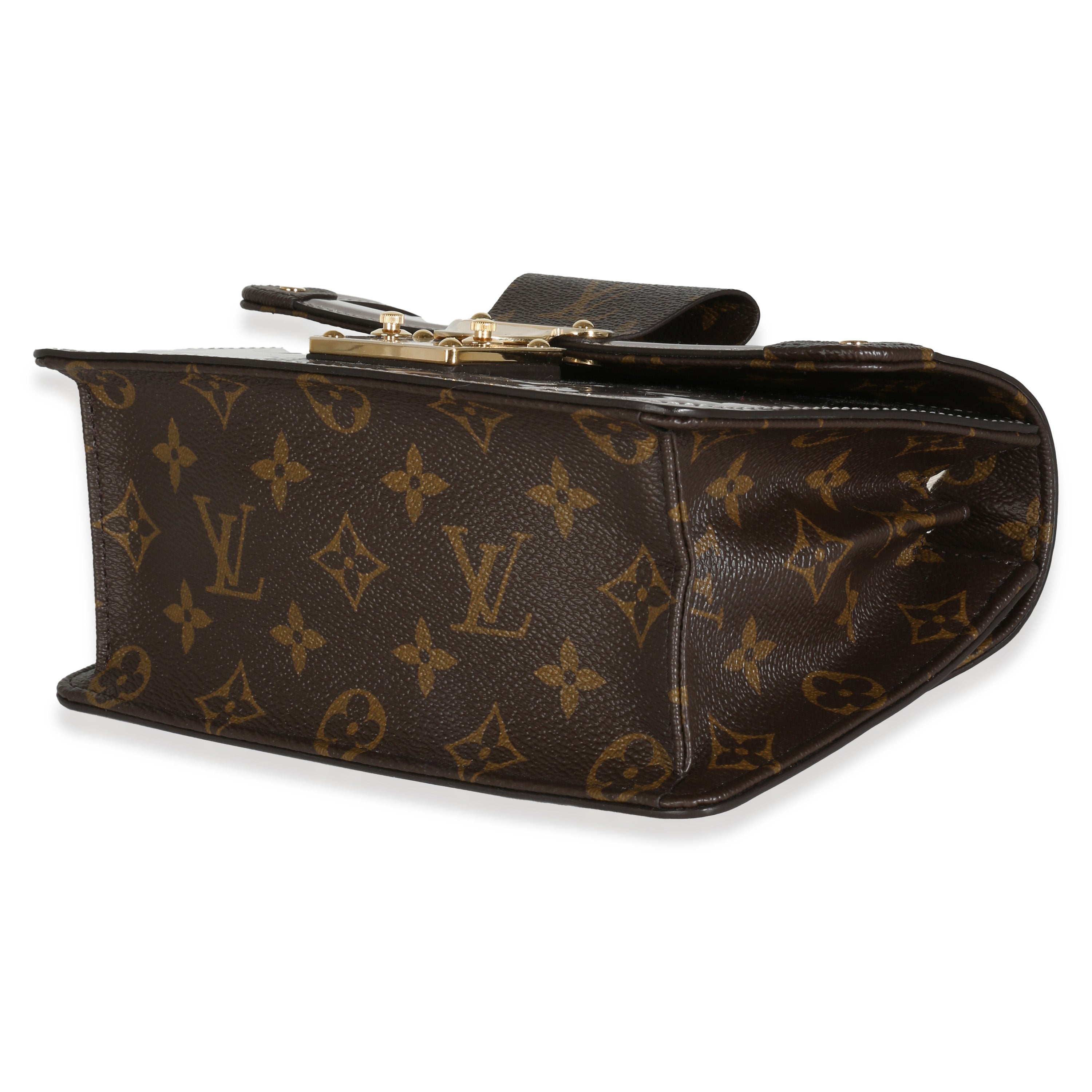 Louis Vuitton Metallic Grey Vernis Monogram Canvas Wynwood