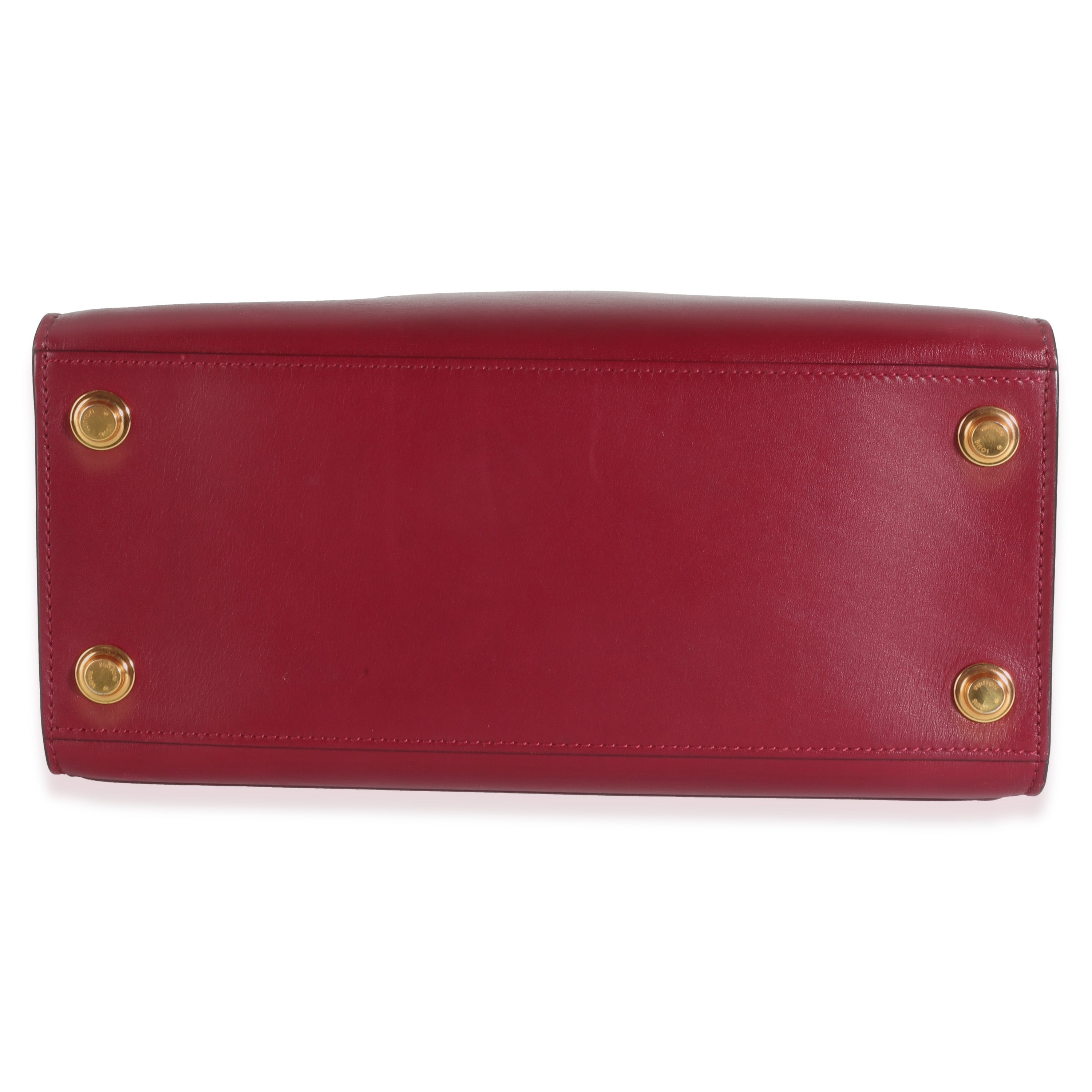 Louis Vuitton Beige Bordeaux Calfskin City Steamer PM