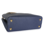 Louis Vuitton Python Navy Taurillon Capucines PM