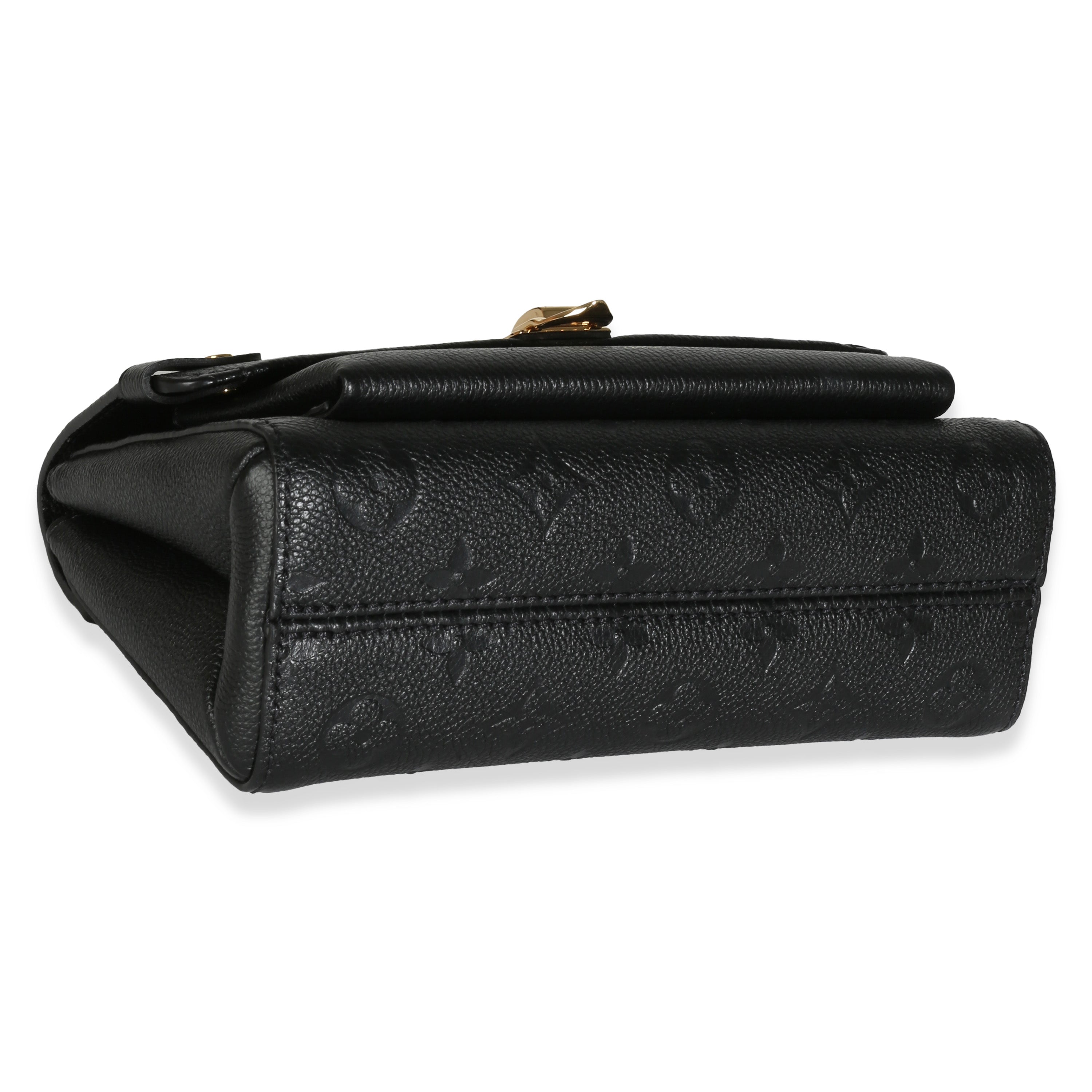 Louis Vuitton Black Monogram Empreinte Vavin BB