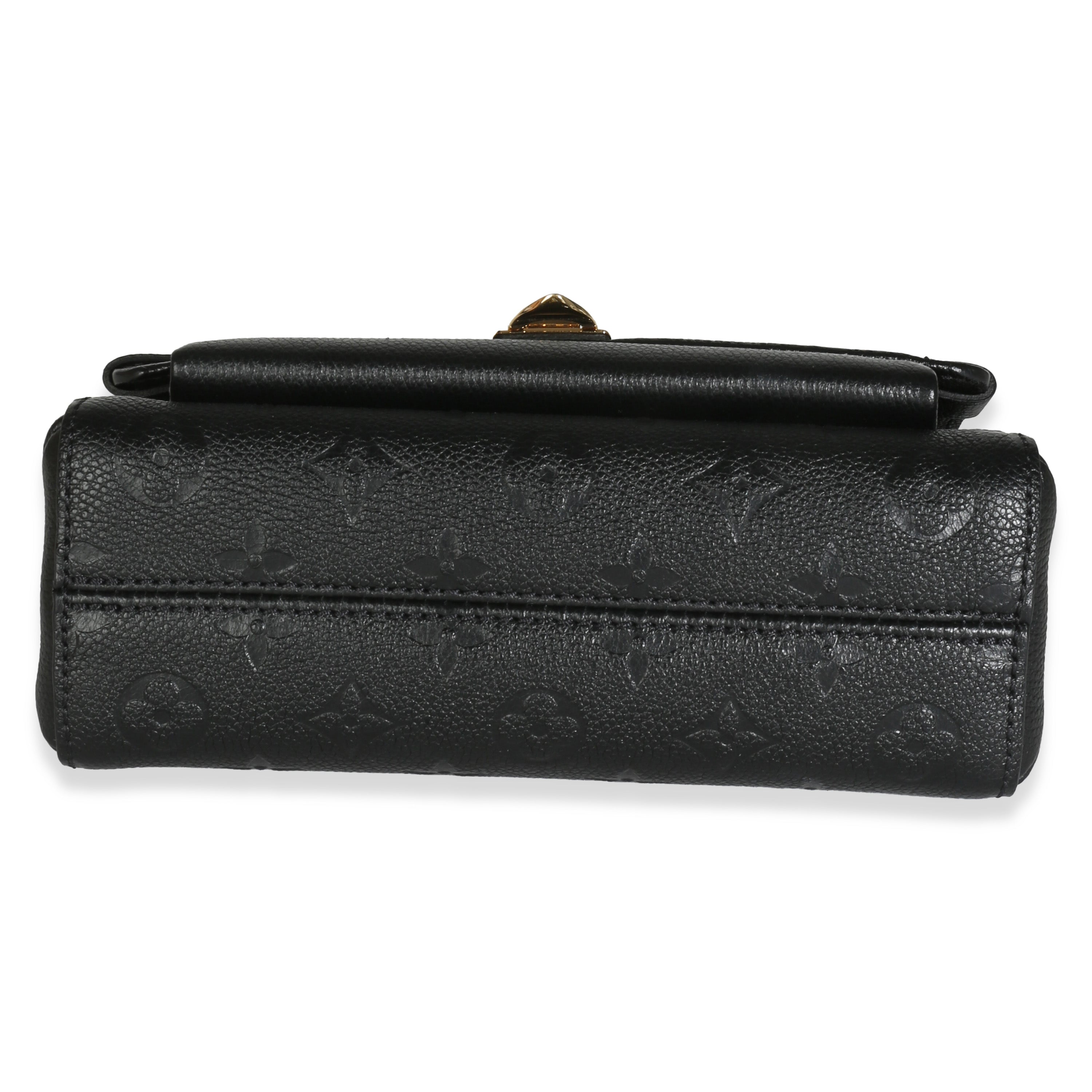 Louis Vuitton Black Monogram Empreinte Vavin BB