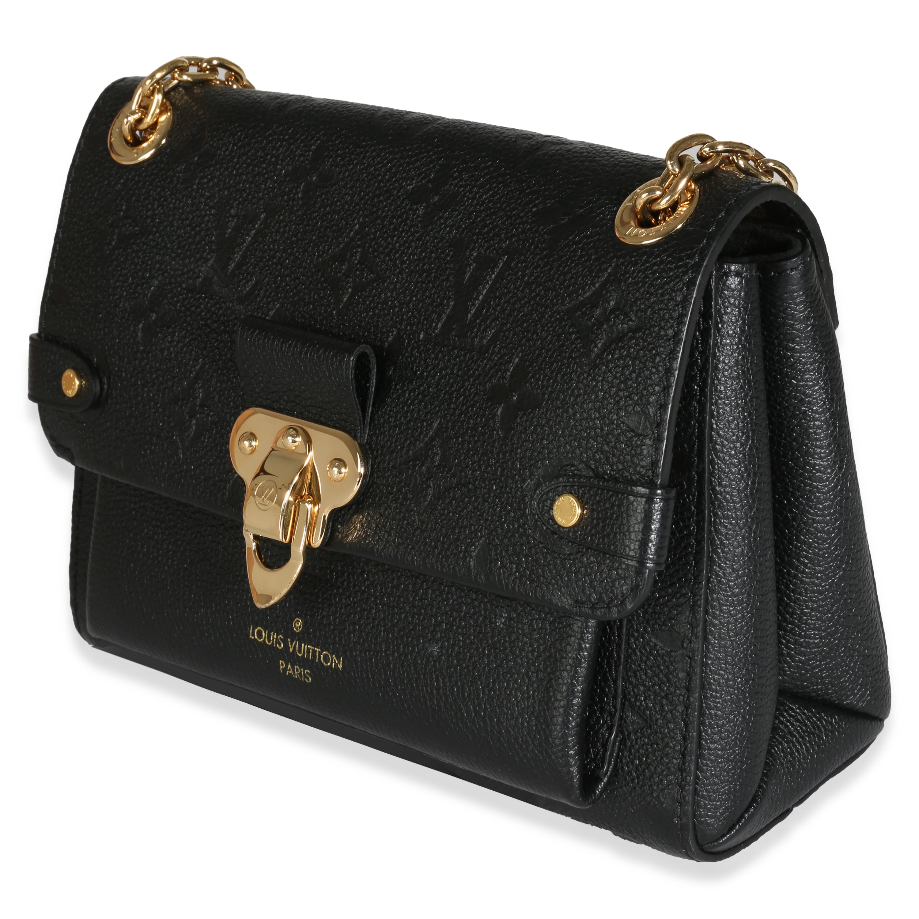 Louis Vuitton Black Monogram Empreinte Vavin BB