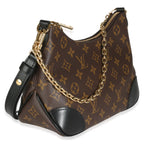 Louis Vuitton Black Monogram Canvas Boulogne NM