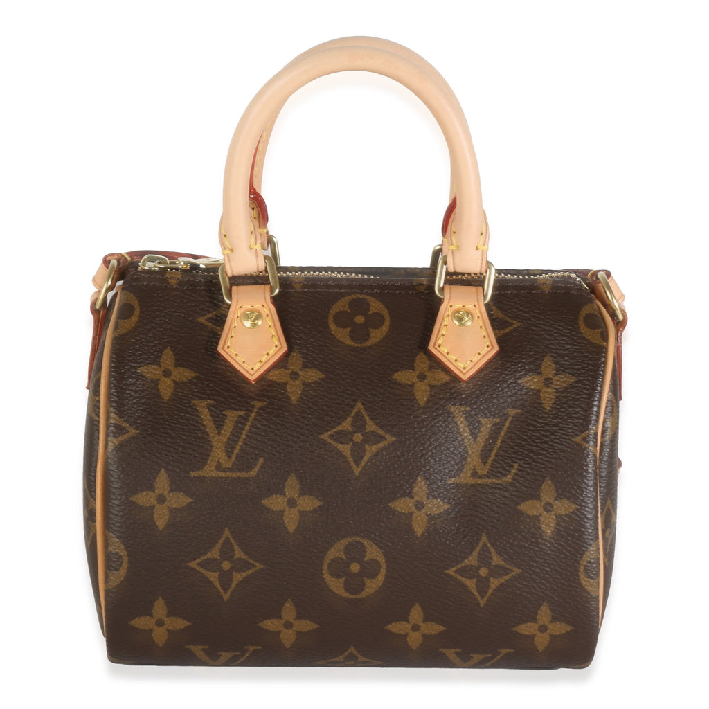 Louis Vuitton Monogram Canvas Nano Speedy