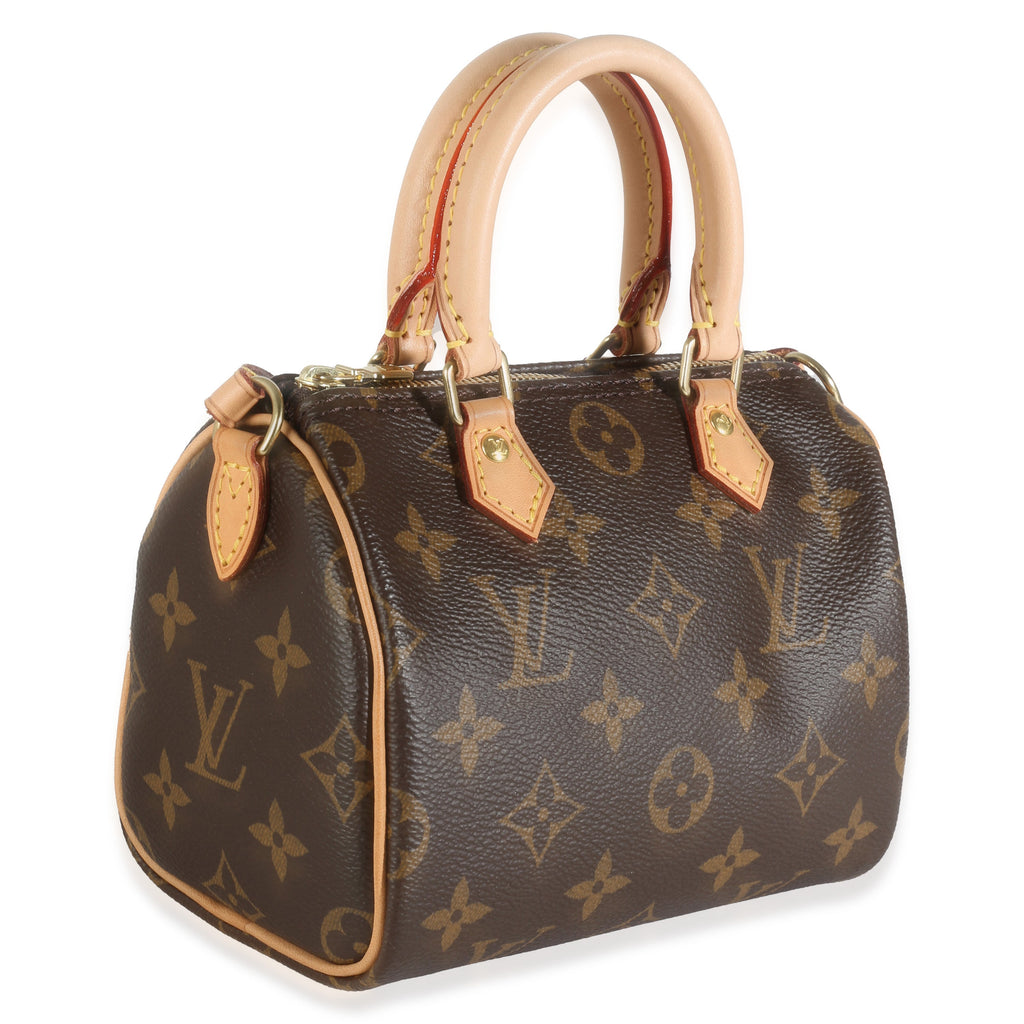Louis Vuitton Monogram Canvas Nano Speedy