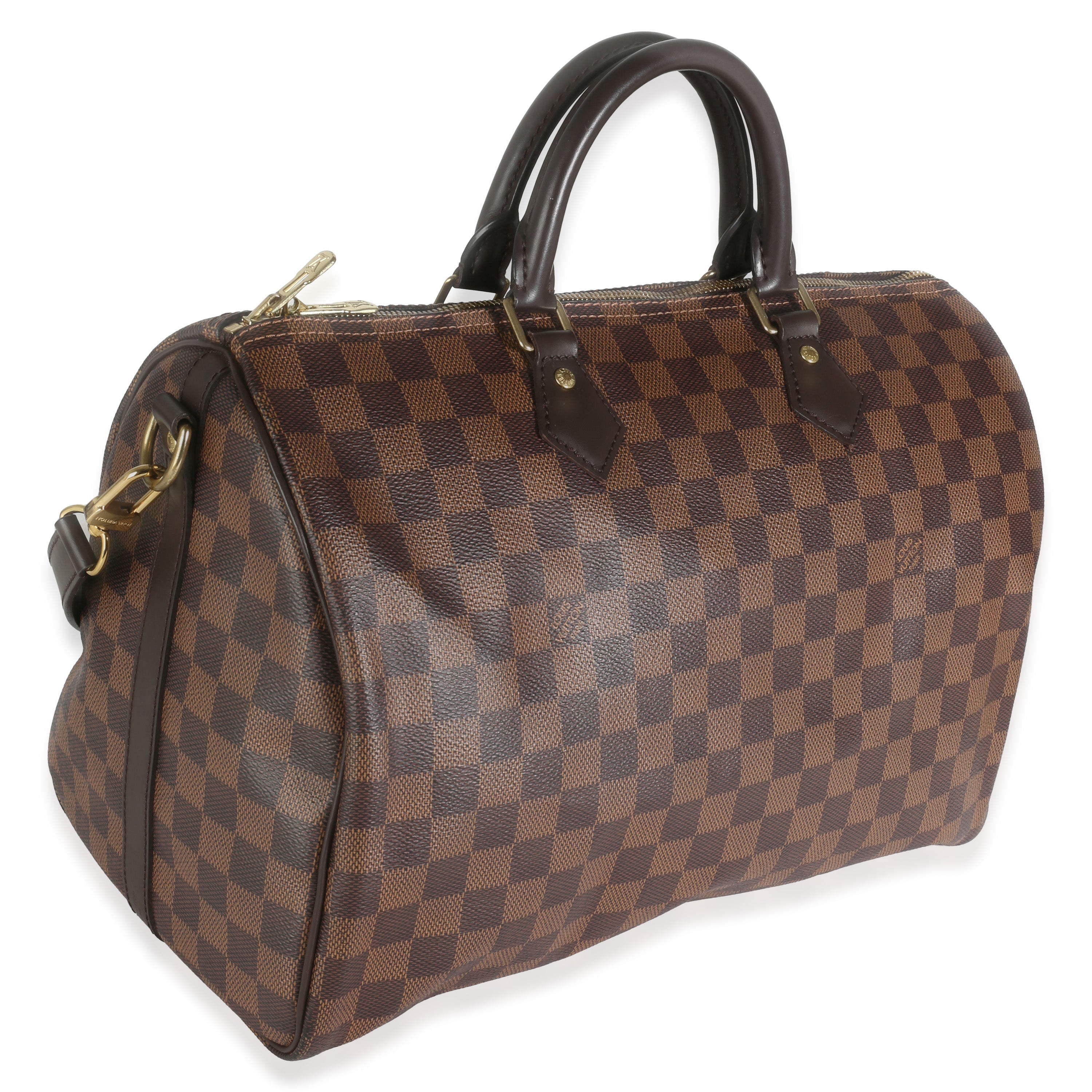 Louis Vuitton Damier Ebene Canvas Speedy Bandouliere 35