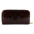 Louis Vuitton Amarante Monogram Vernis Zippy Wallet