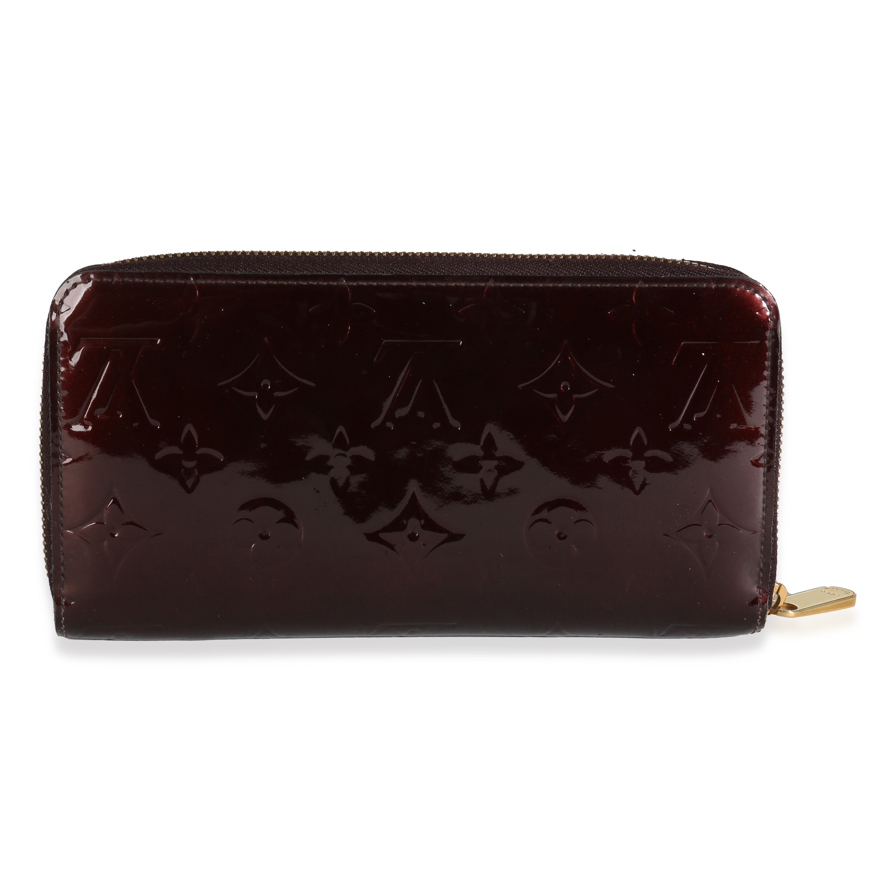 Louis Vuitton Amarante Monogram Vernis Zippy Wallet