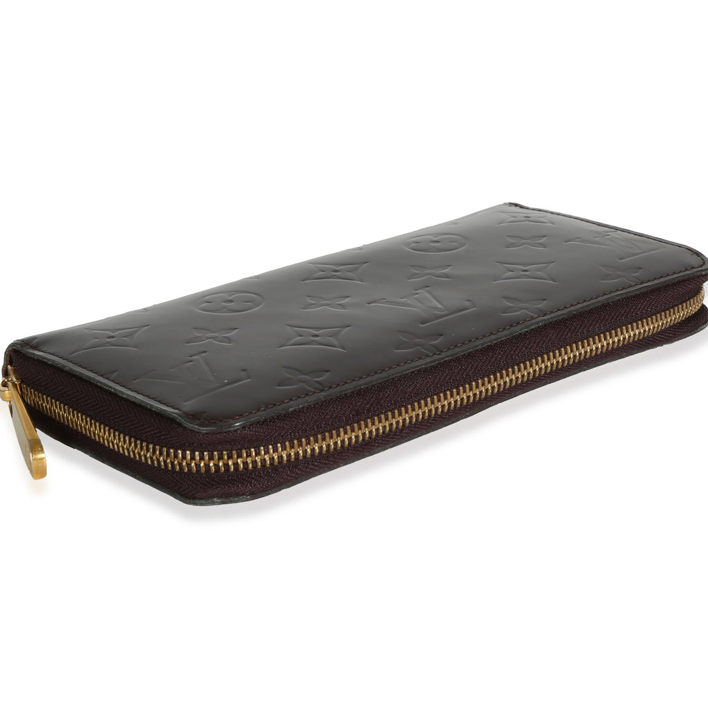 Louis Vuitton Amarante Monogram Vernis Zippy Wallet