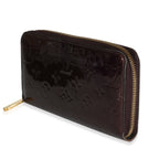 Louis Vuitton Amarante Monogram Vernis Zippy Wallet