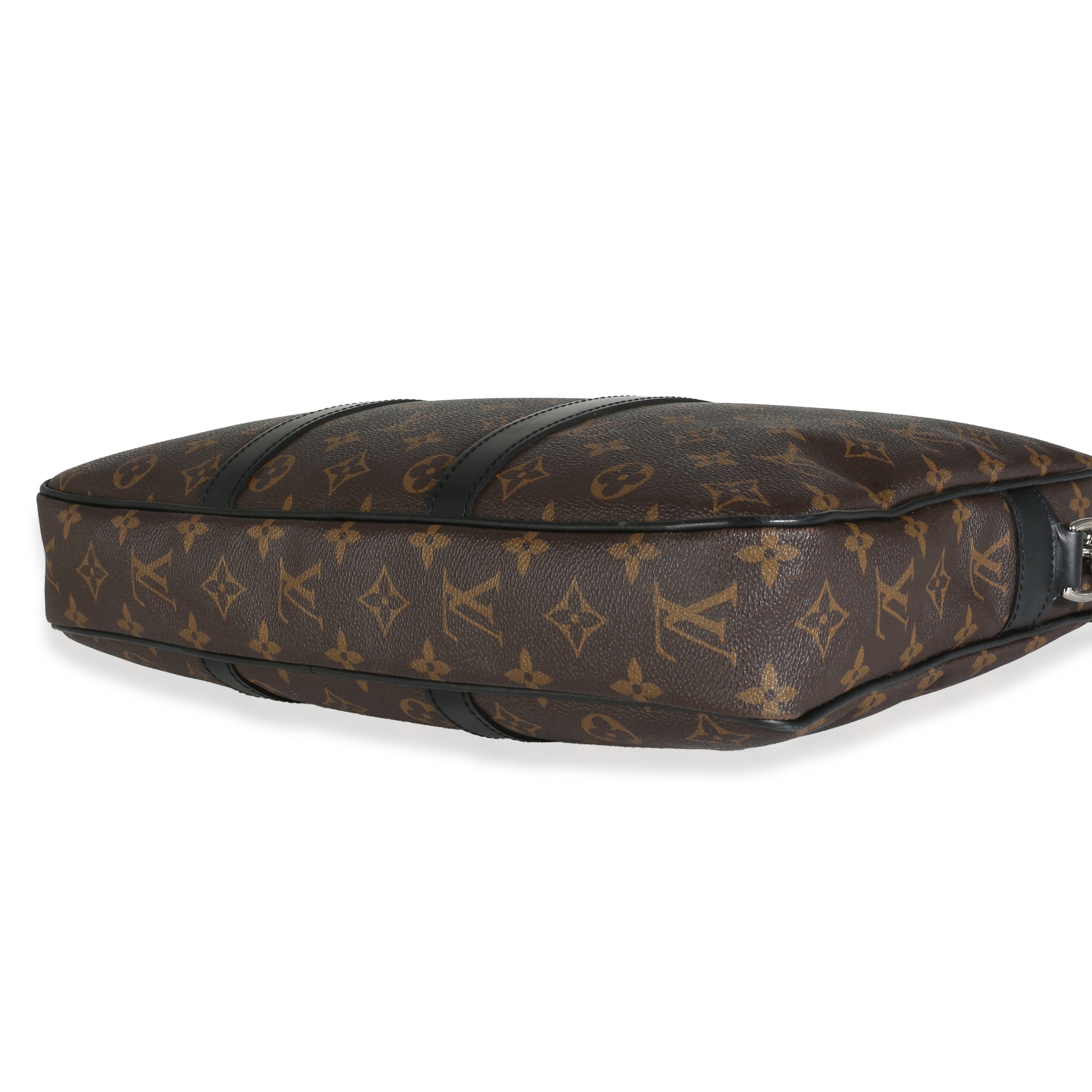 Louis Vuitton Monogram Macassar Porte Documents Voyage PM