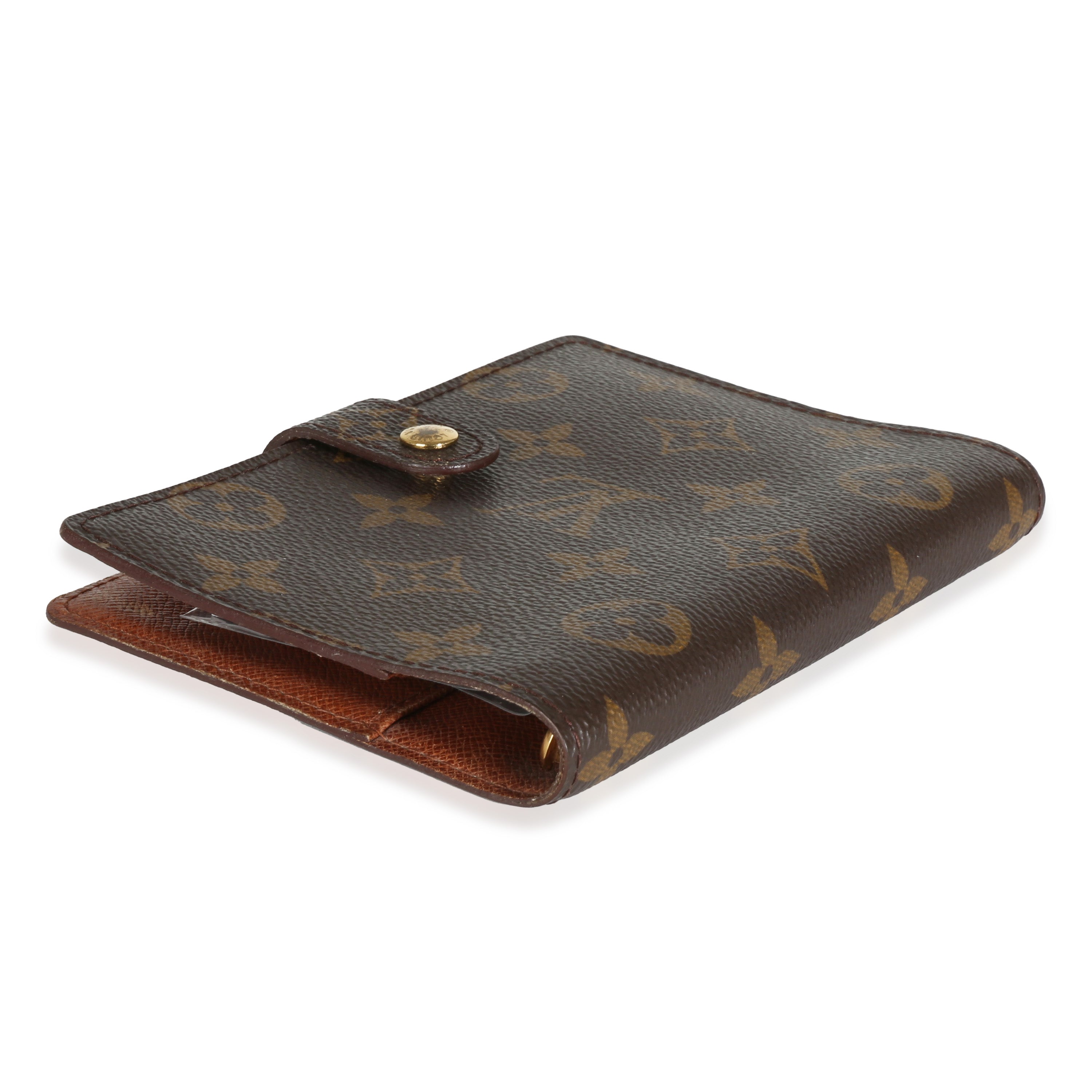 Louis Vuitton Monogram Canvas Small Ring Agenda Cover