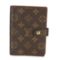 Louis Vuitton Monogram Canvas Small Ring Agenda Cover