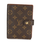 Louis Vuitton Monogram Canvas Small Ring Agenda Cover