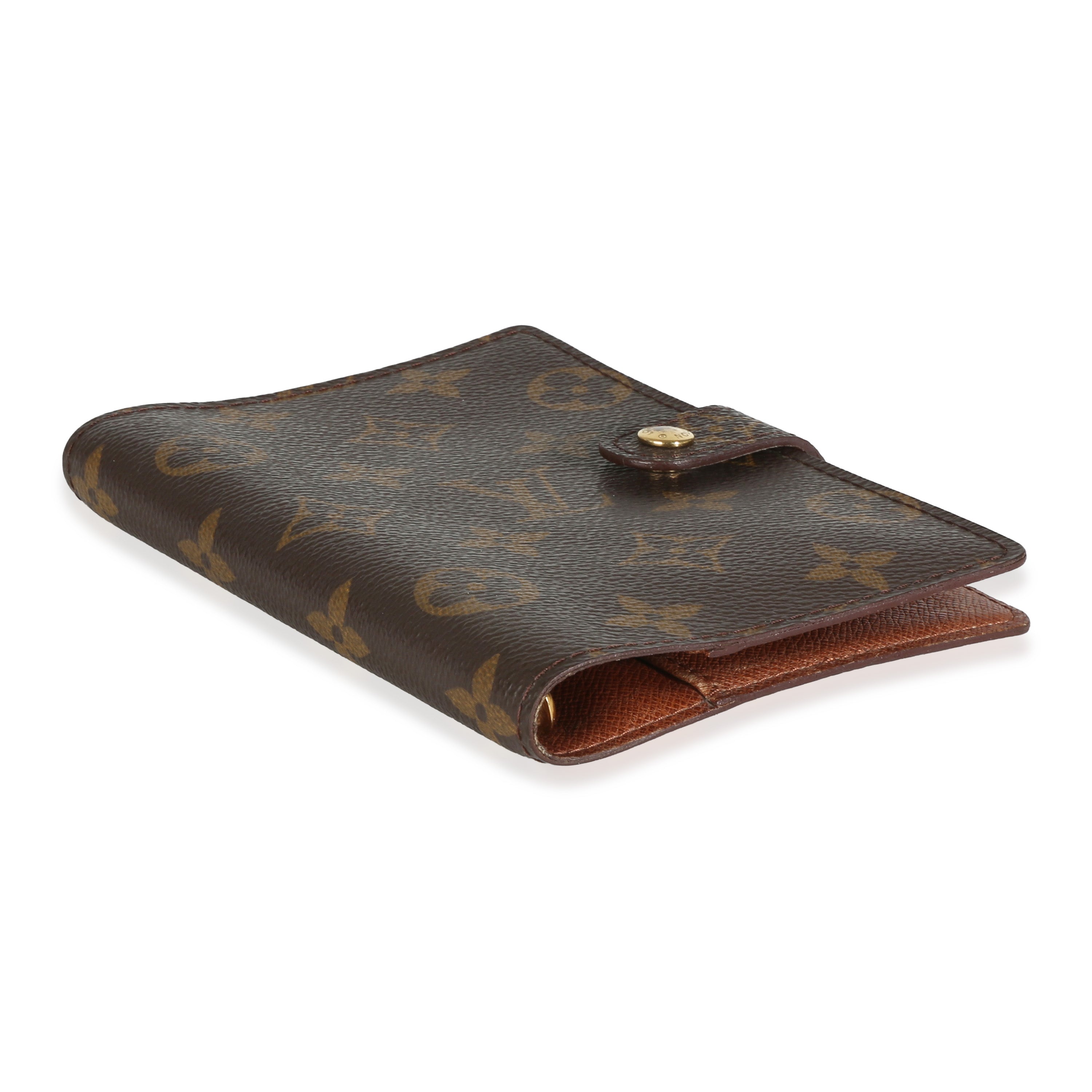 Louis Vuitton Monogram Canvas Small Ring Agenda Cover