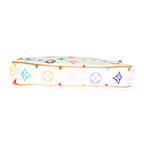 Louis Vuitton White Multicolor Monogram Canvas Pochette Accessoires