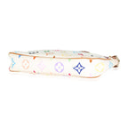 Louis Vuitton White Multicolor Monogram Canvas Pochette Accessoires