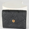 Louis Vuitton Black Monogram Empreinte Zoe Wallet