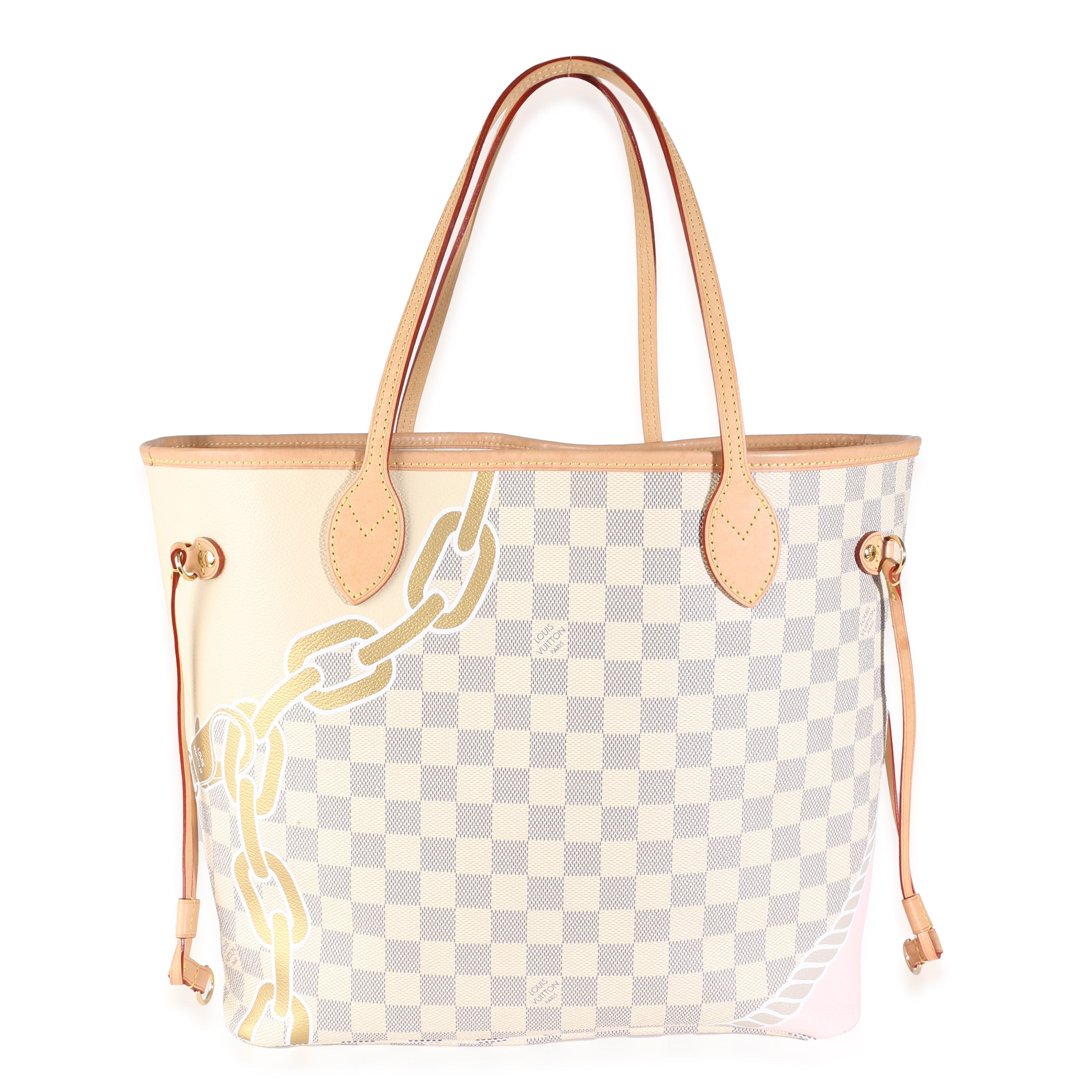 Louis Vuitton Damier Azur Canvas Nautical Neverfull MM