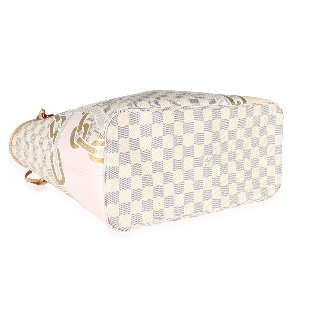 Louis Vuitton Damier Azur Canvas Nautical Neverfull MM