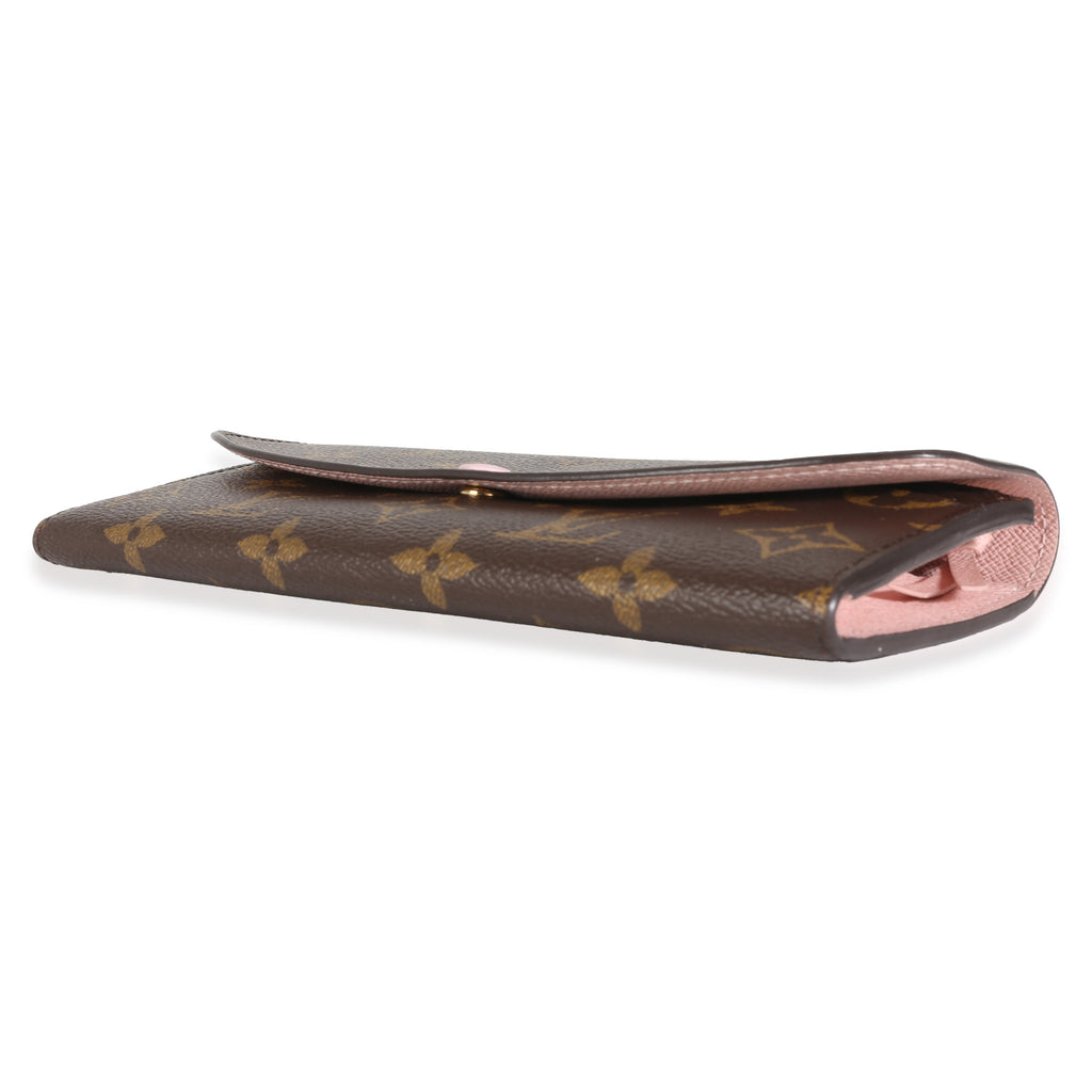 Louis Vuitton Rose Ballerine Monogram Canvas Emilie Wallet