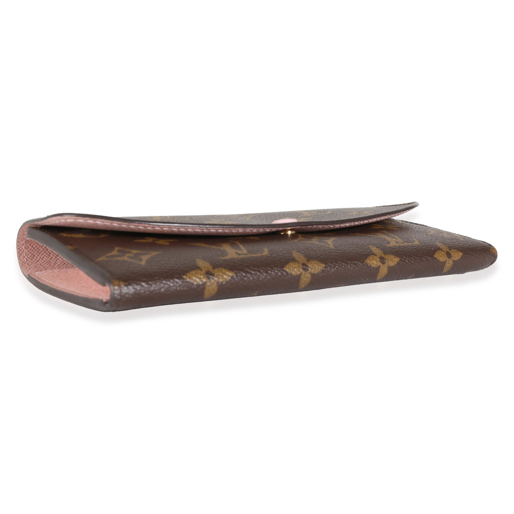 Louis Vuitton Rose Ballerine Monogram Canvas Emilie Wallet