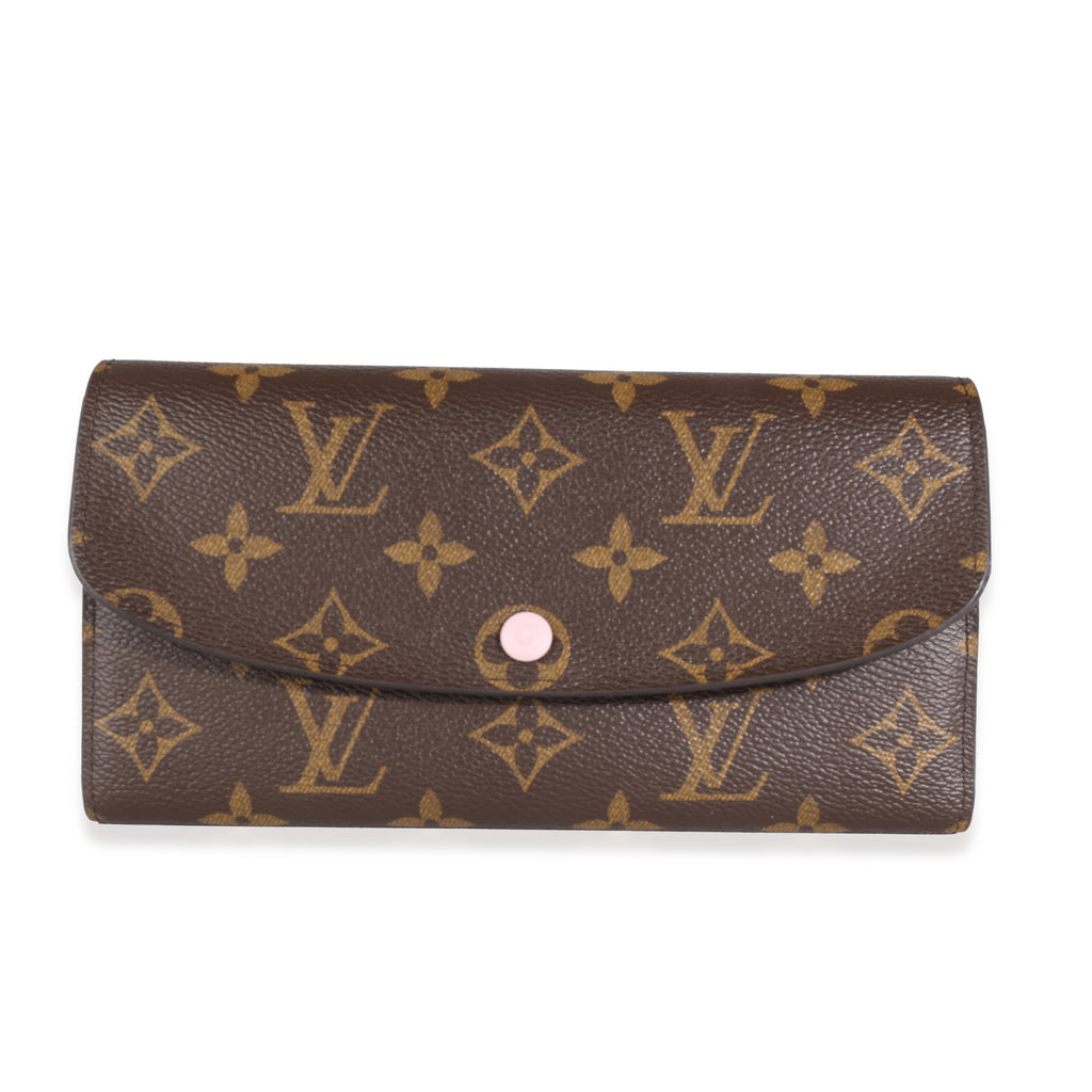 Louis Vuitton Rose Ballerine Monogram Canvas Emilie Wallet