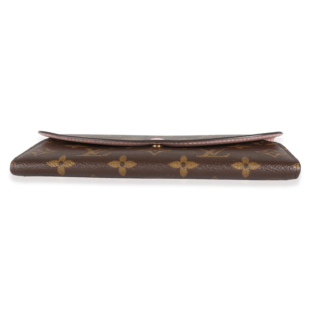 Louis Vuitton Rose Ballerine Monogram Canvas Emilie Wallet