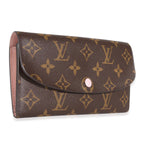 Louis Vuitton Rose Ballerine Monogram Canvas Emilie Wallet