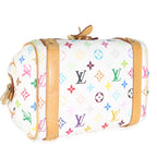 Louis Vuitton White Multicolor Monogram Canvas Priscilla