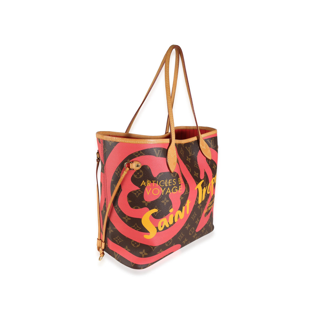 Louis Vuitton Tahitienne Monogram Canvas Saint Tropez Neverfull MM