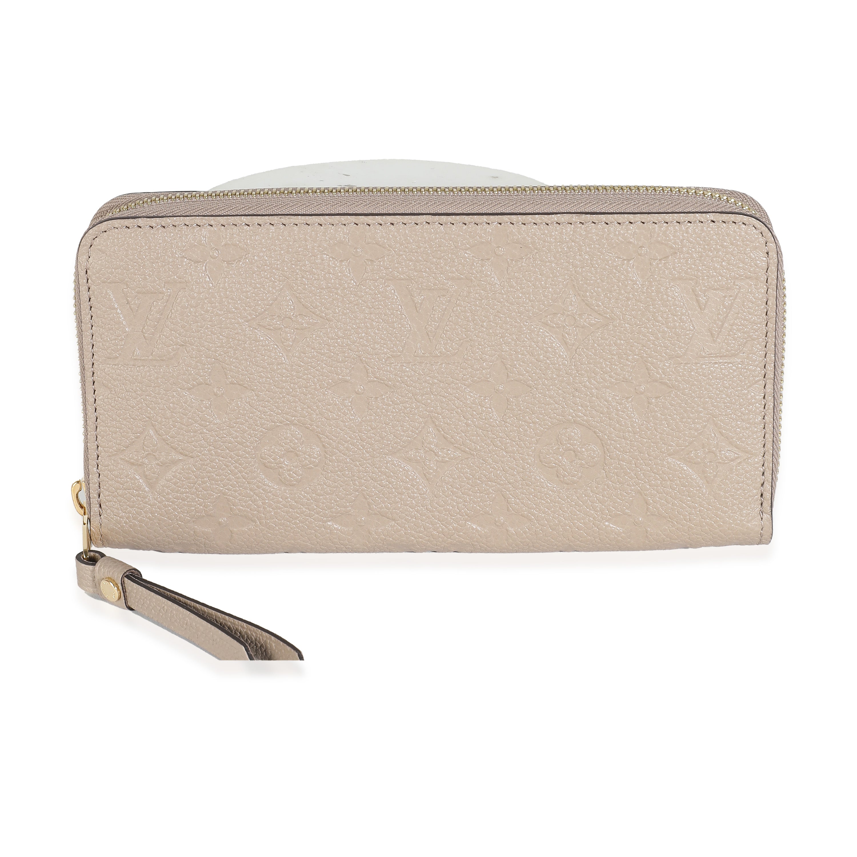 Louis Vuitton Tourterelle Monogram Empreinte Zippy Wallet