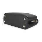 Louis Vuitton Black Taurillon Python Capucines BB